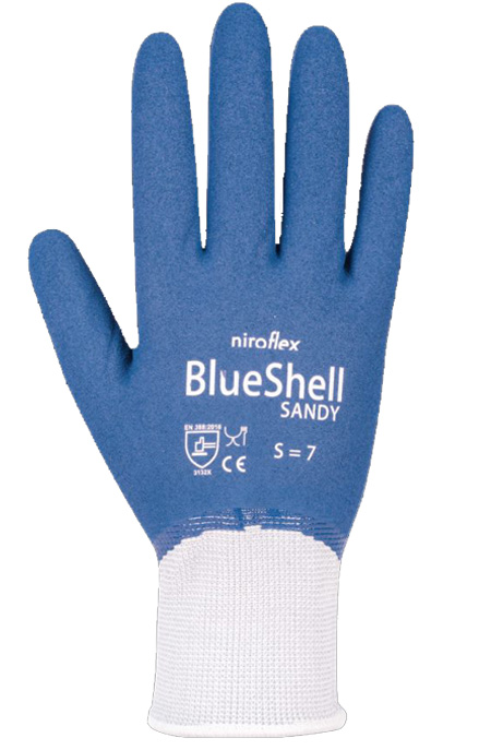 Niroflex Blueshell Sandy werkhandschoen