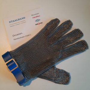 Staalhand occasion in maat L